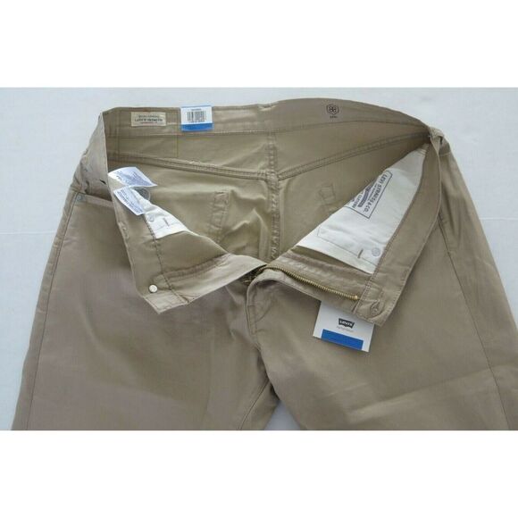 LEVI'S Cool 505 Men's Sz 34 Khaki Regular Fit Cropped 3/4 Pants - Picture 9 of 9